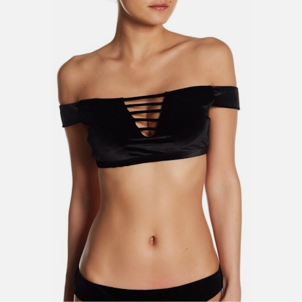 Radio Fiji Mandala Velvet Bikini Top